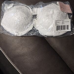 White Lace Pushup Bra